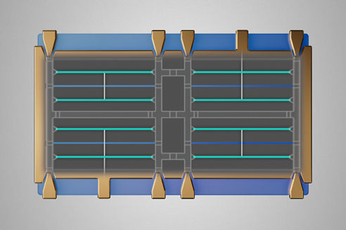 A multi-qubit array