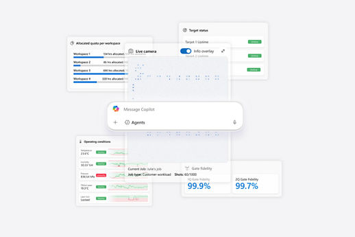 Quantum platform UI image